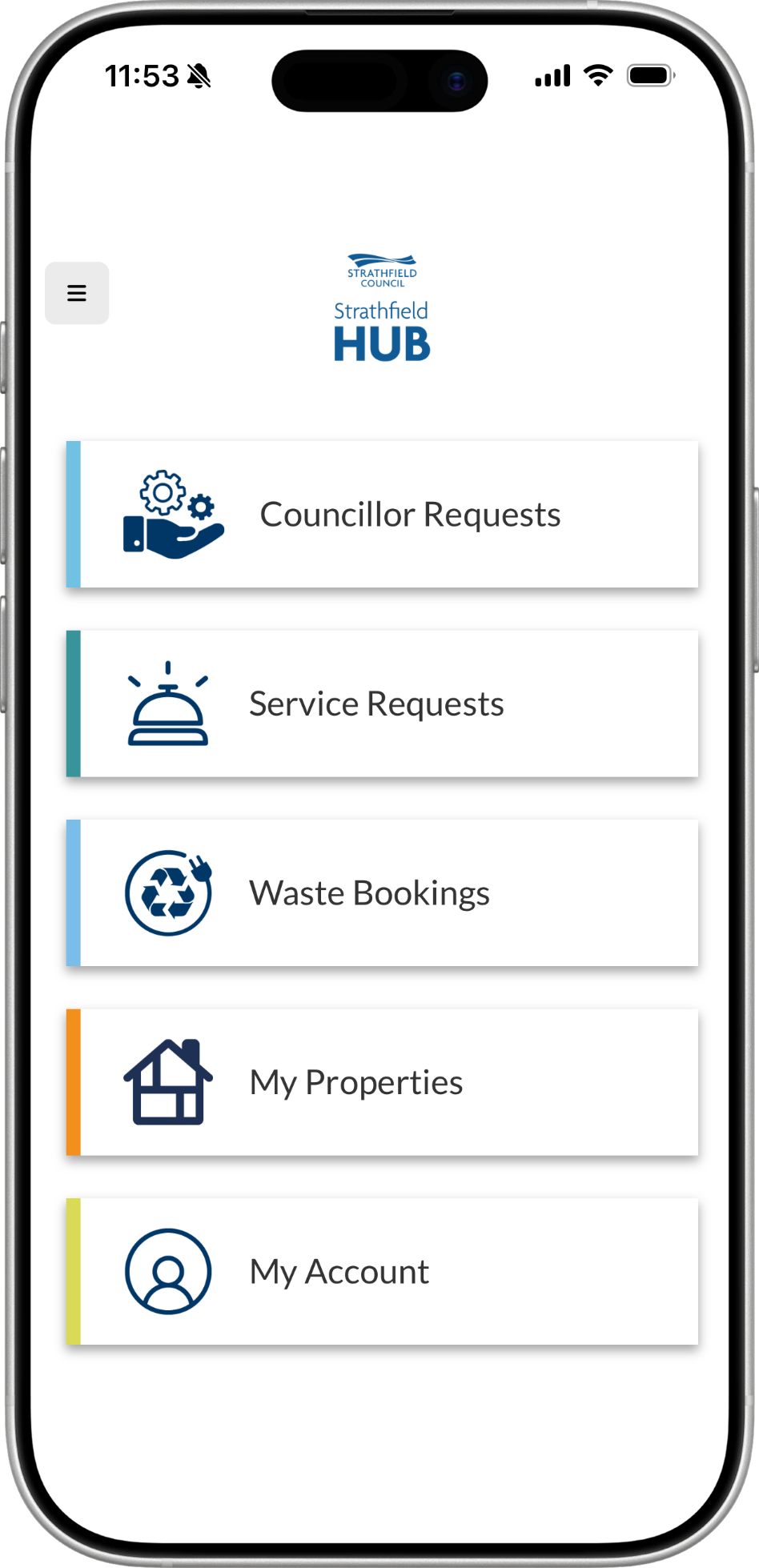 Strathfield Council StrathfieldHub resident mobile app